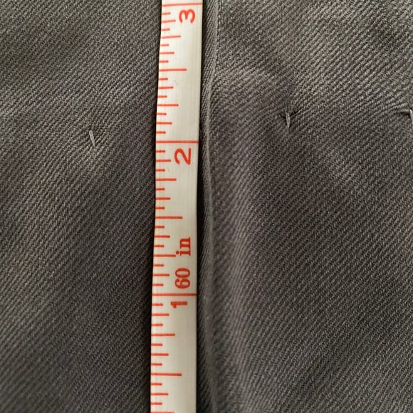 Cabi Charcoal Gray Silk Flannel (ALTERED) - Picture 3 of 8